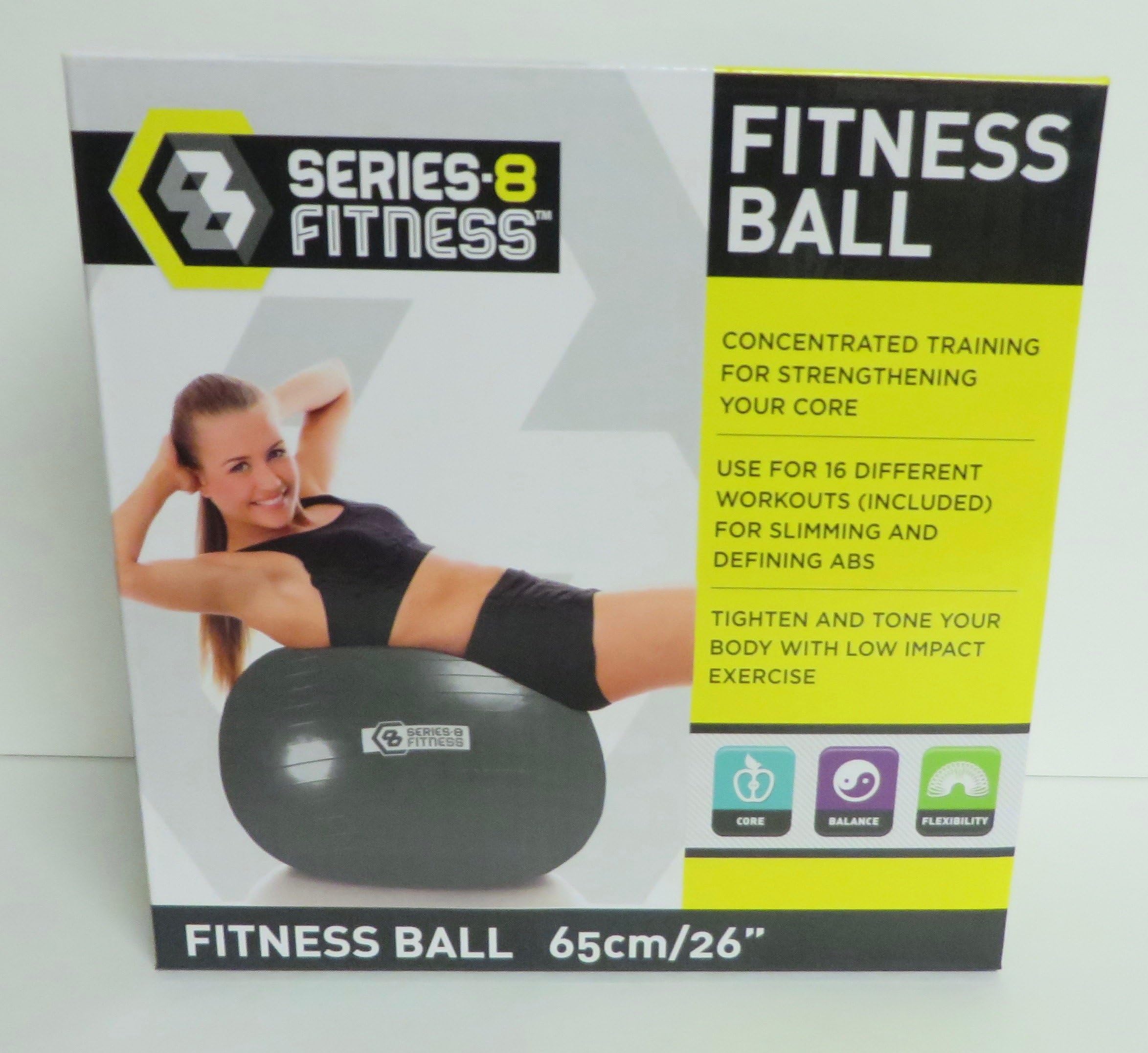 Series-8 Fitness, 26" Fitness Ball, Seafoam Green