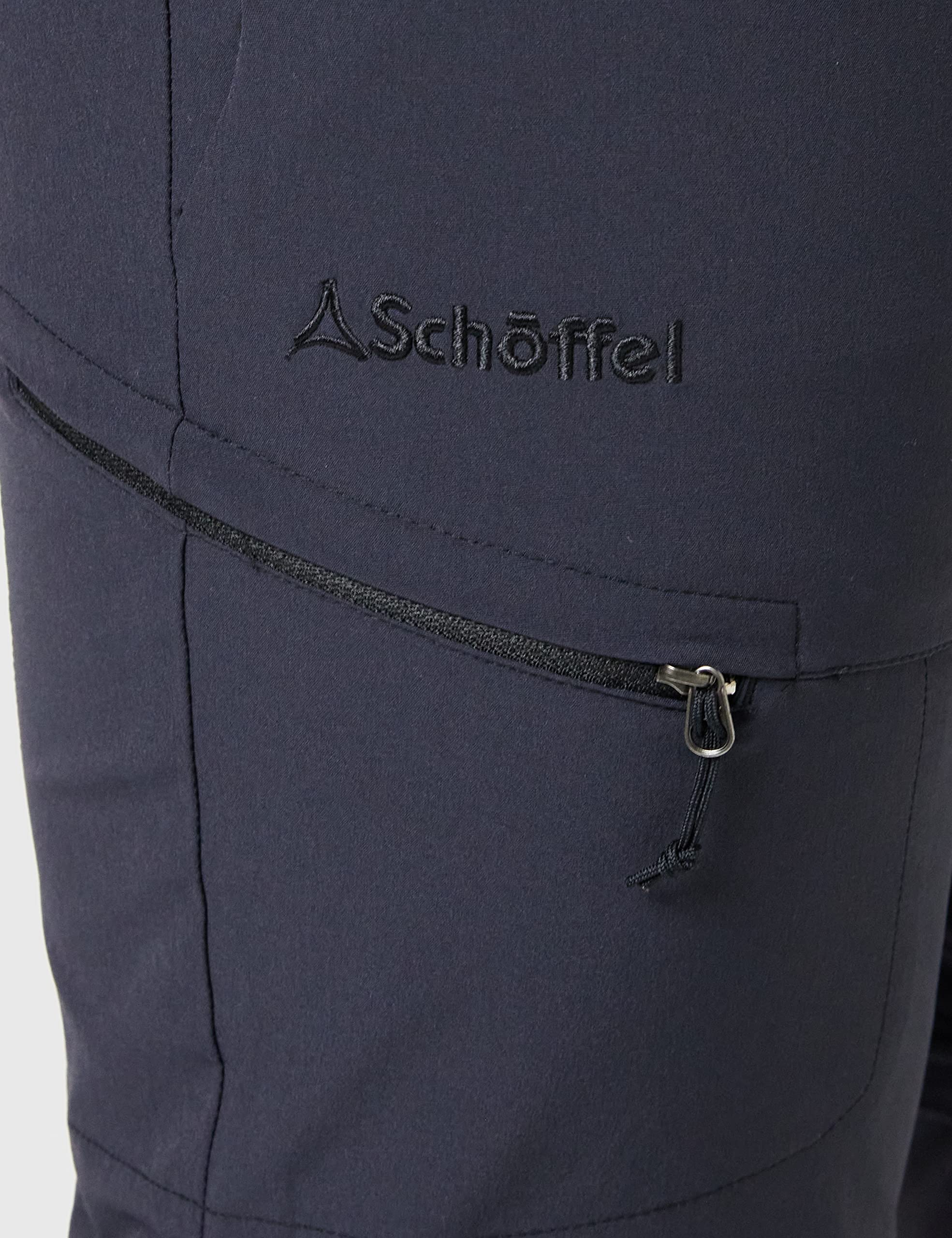 Schöffel Spodnie Koper1 Zip Off - Elastyczne spodnie męskie z funkcją odpinania, szybkoschnące i chłodzące spodnie trekkingowe z 4-kierunkowego stretchu Mężczyźni
