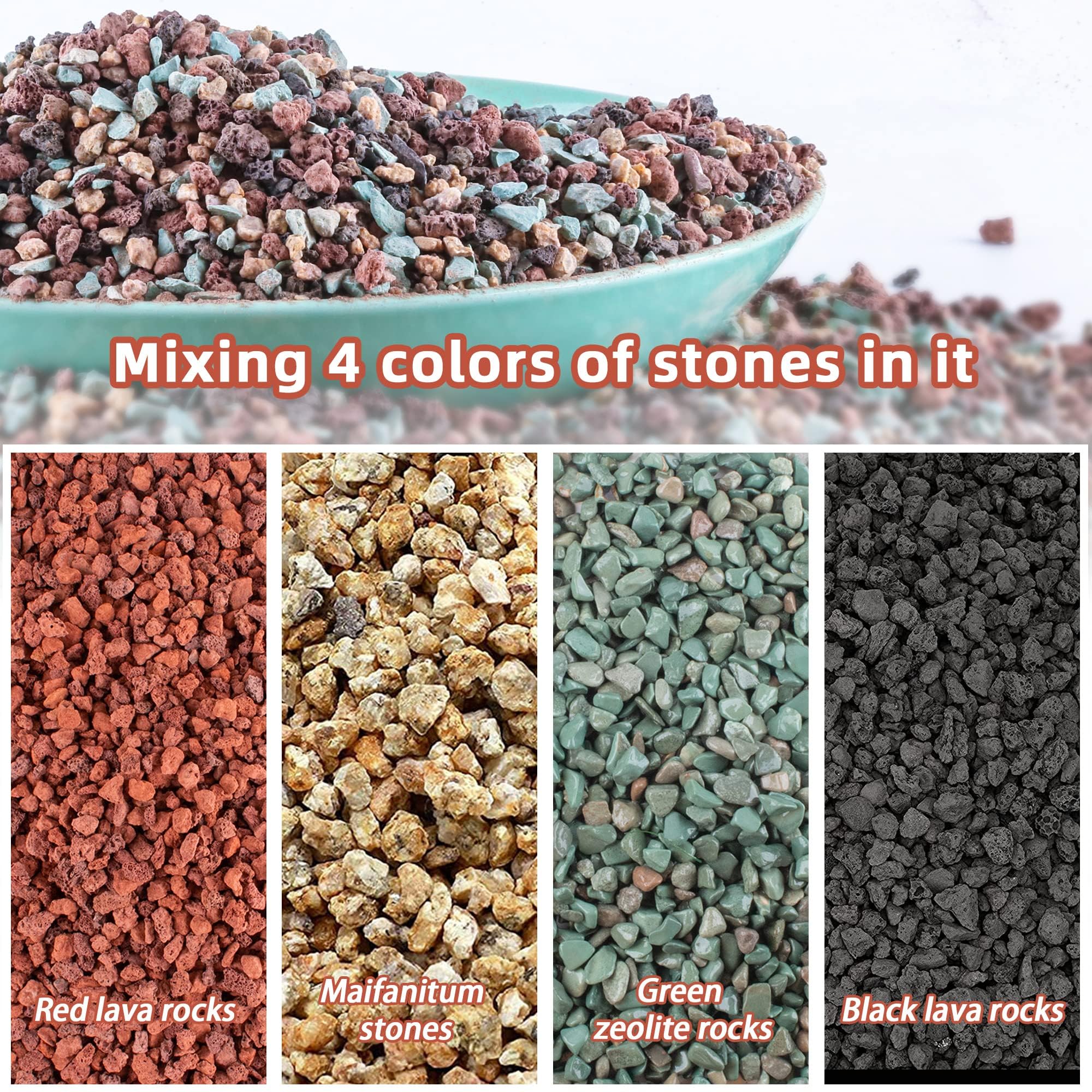 Pumice Stone For Feet Mix Horticultural Lava Rock Pebbles Pumice Potting  Soil Amendment Orchid Bark, image size:2000x2000