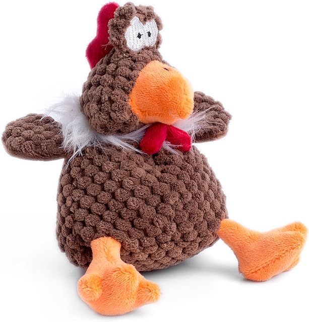Petface Farmyard Buddies Mini Chicken Dog Toy