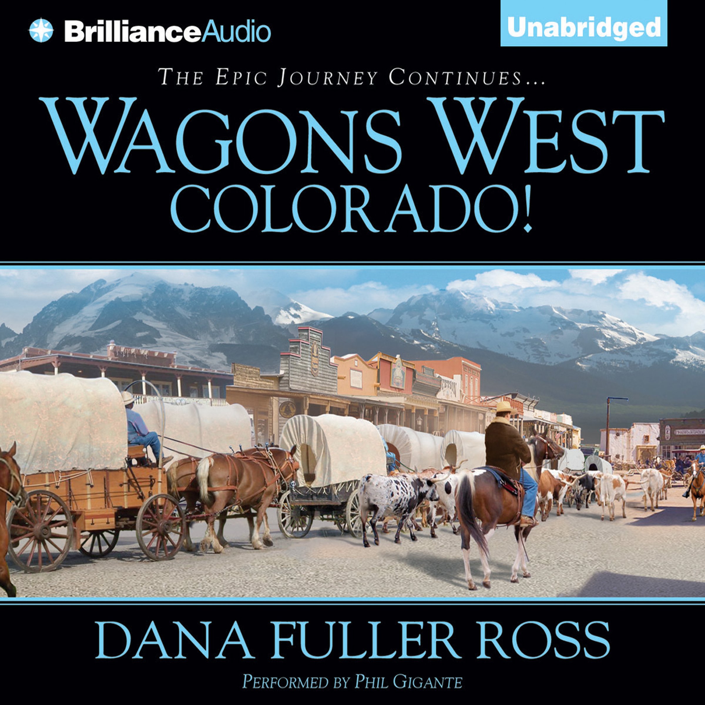 Cover art for Wagons West Colorado!