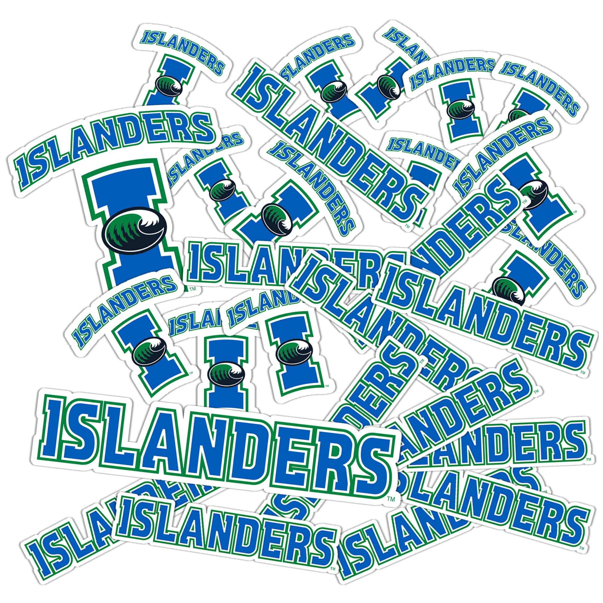 Desert Cactus Texas A&M University Sticker Corpus Christi TAMUCC Islanders Vinyl Decals Laptop Water Bottle Car Scrapbook Sheet T1 (Type 1-1)