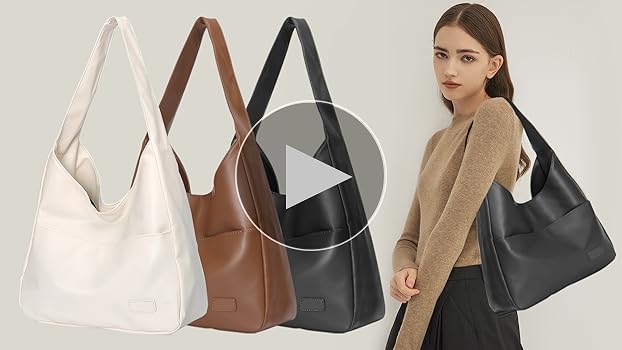 Amazon.com: Hobo Bags for Women Leather Tote Bag Vegan