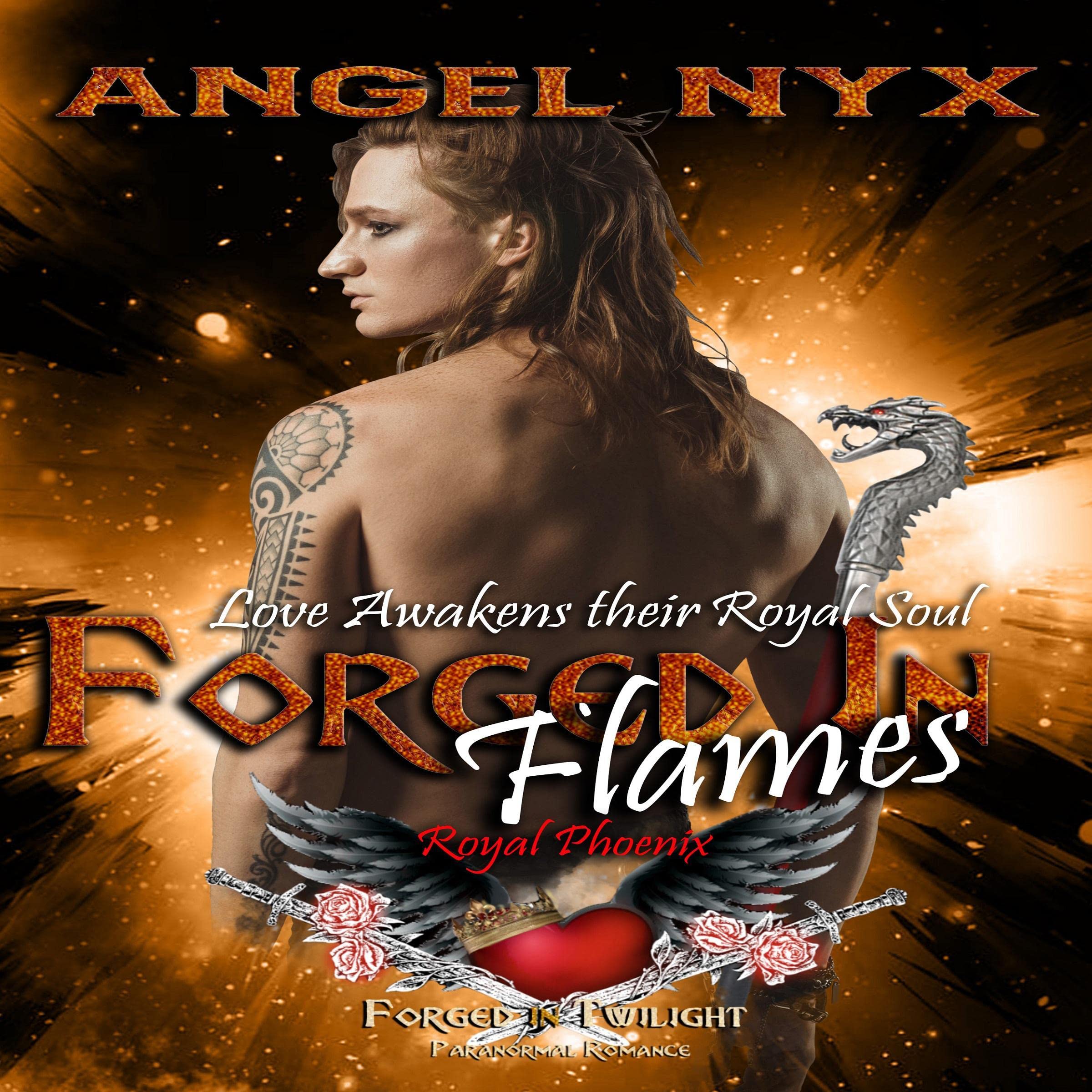 Cover art for Forged in Flames