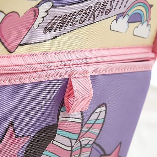 Miniatura 9 de Idea Nuova Baby Shark - Cubby plegable de almacenamiento suave con 3 cubos plegables