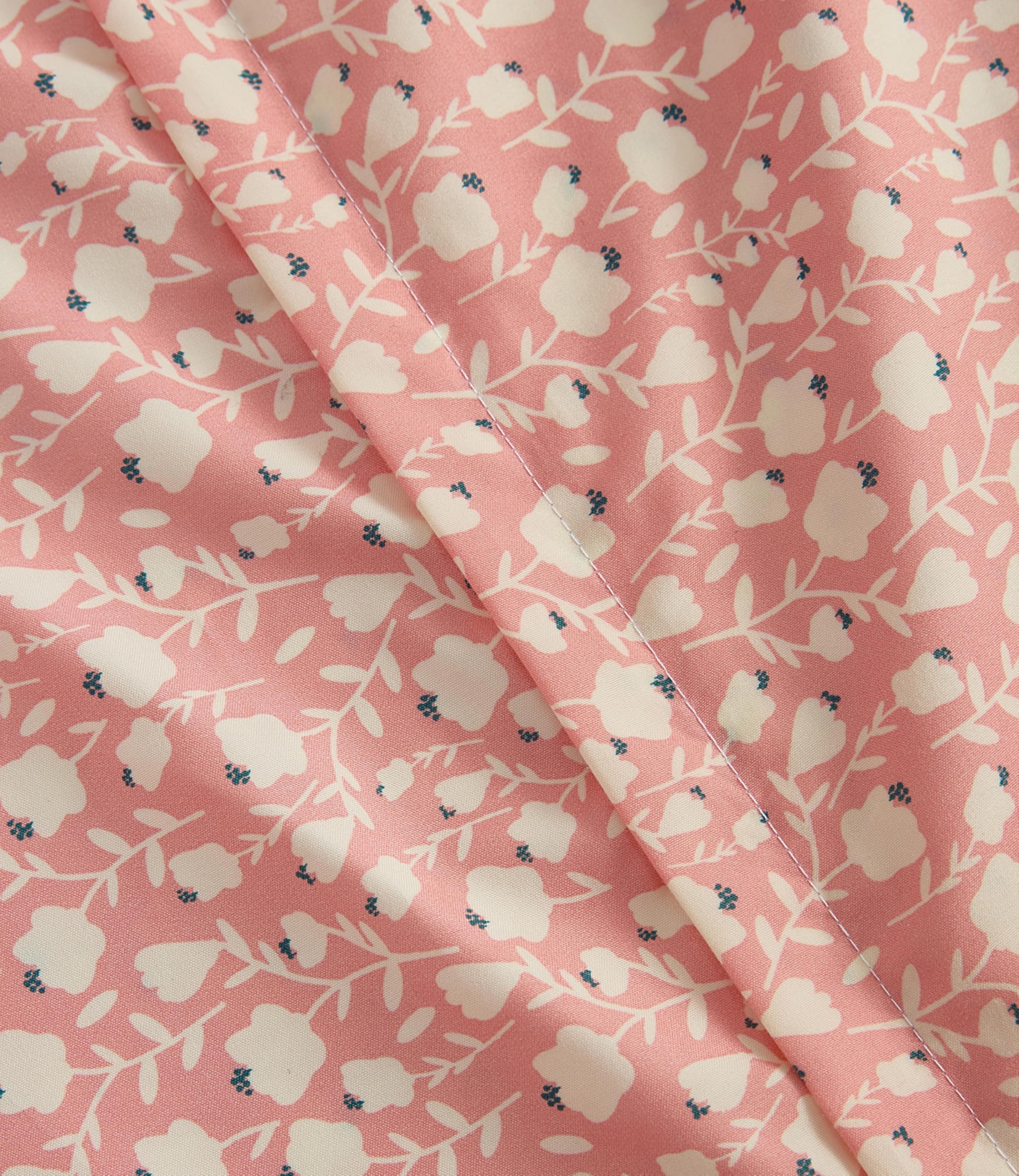 Duvet Cover Twin/TXL Size - Floral Duvet Cover - 2 Piece - Pinkfield
