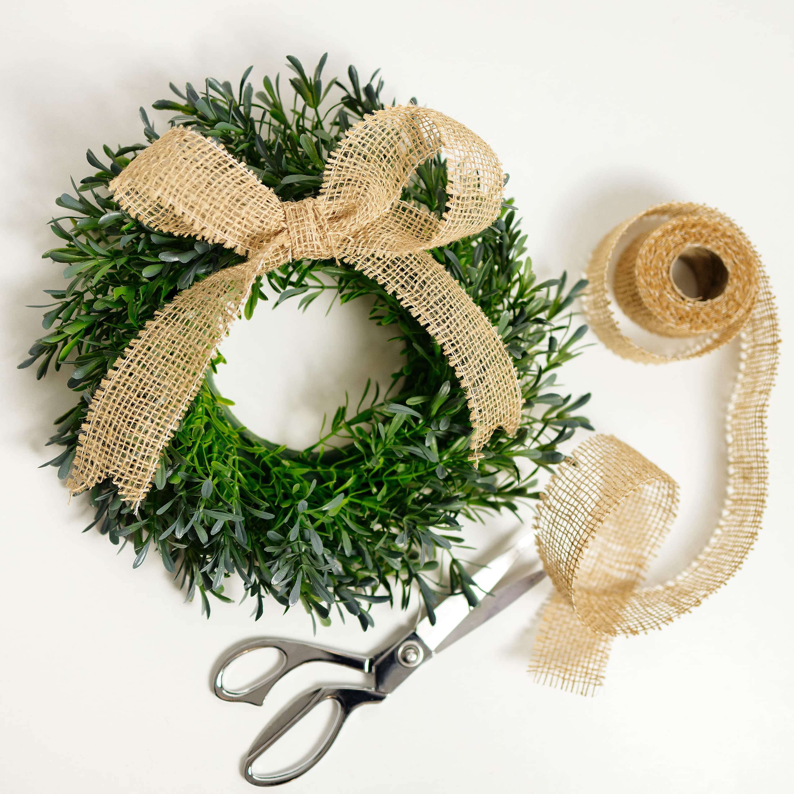 Jute lint rood 5 cm breed 20 meter rol extra kwaliteit - Doopsuiker