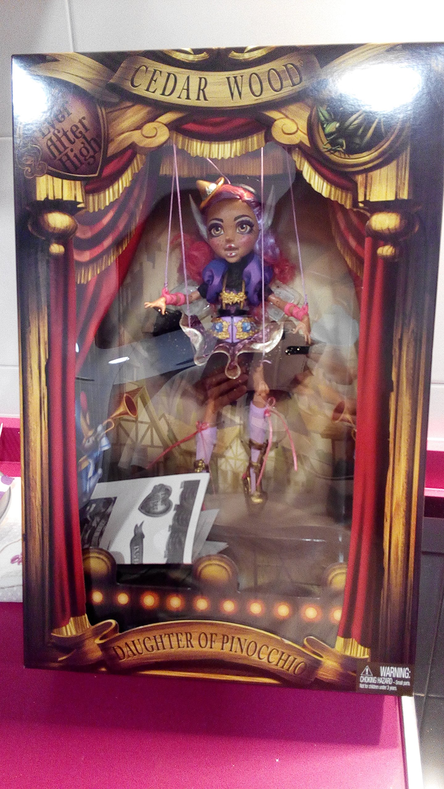 Ever After HighCedar Wood SDCC 2016 Exclusive Marionette Doll by Ever After High