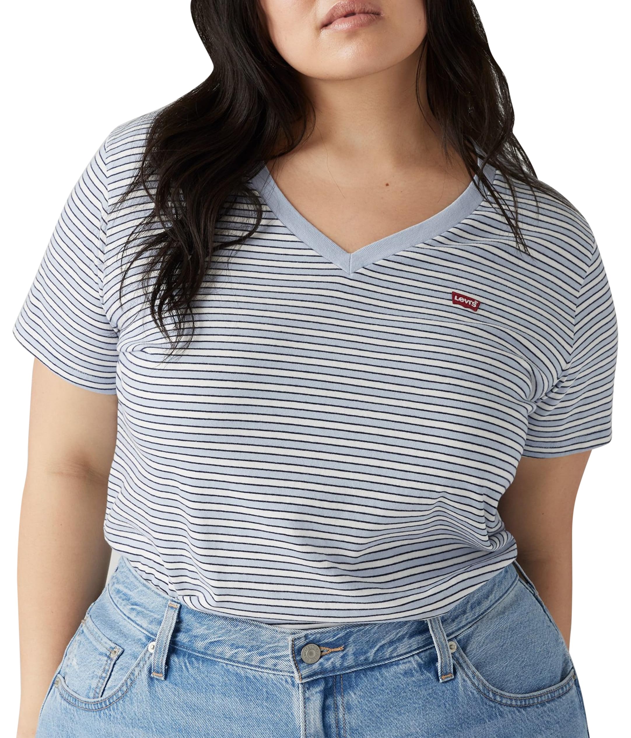 Levi's Pl Vneck tee Camiseta para Mujer
