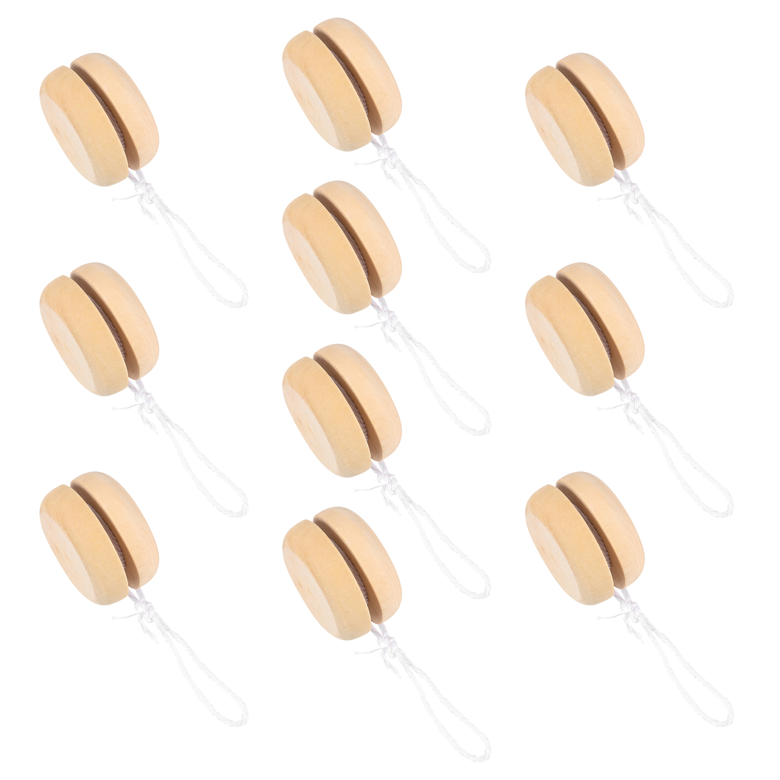 DX07412-15 pcs en bois Yoyo Fun Dessin animé Yoyo Joy Anniversaire fête DX07412-15 pcs en bois Yoyo Fun Dessin animé Yoyo Joy Anniversaire fête