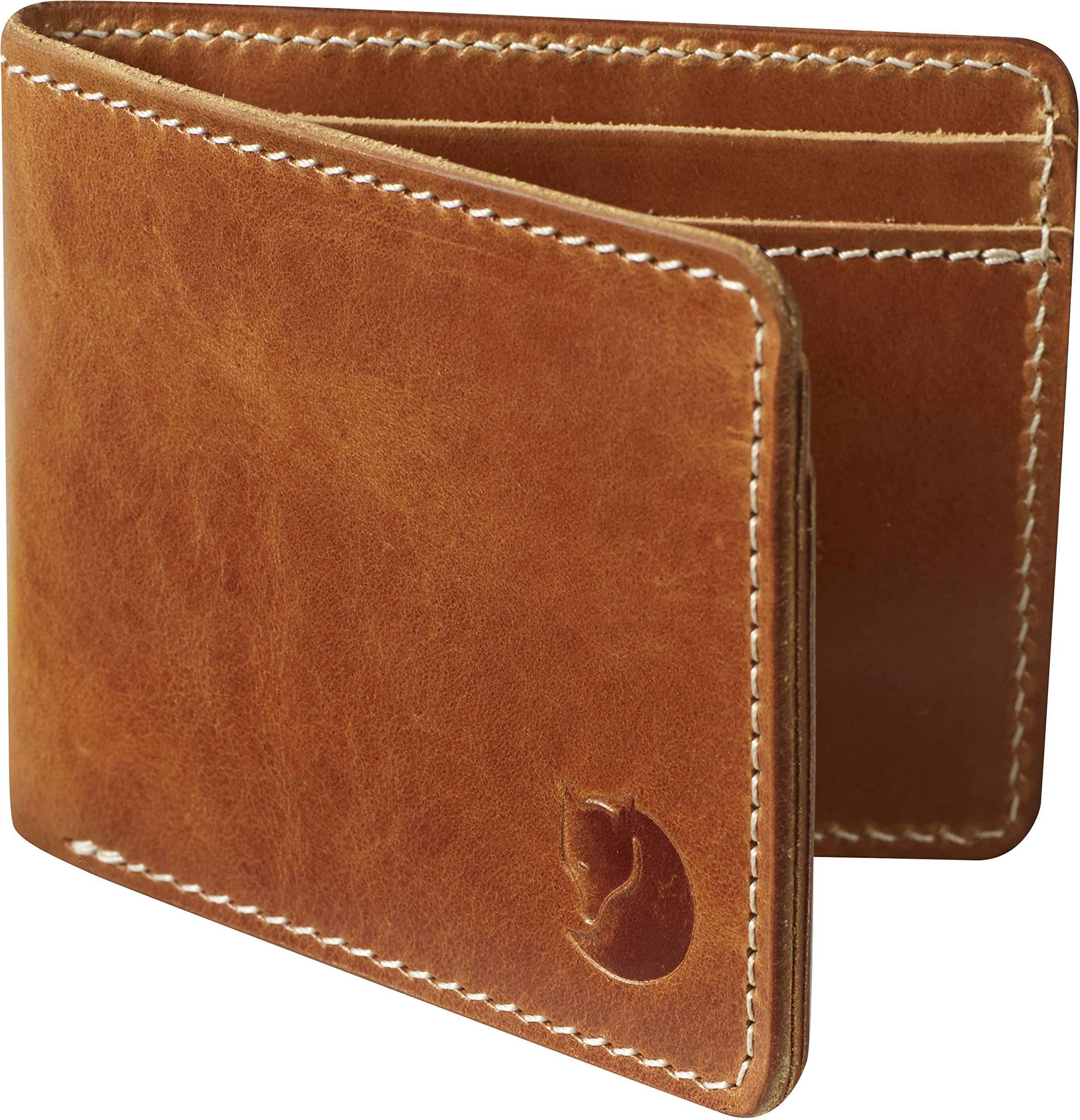 Fjallraven Portfel Ovik, skórzany koniak