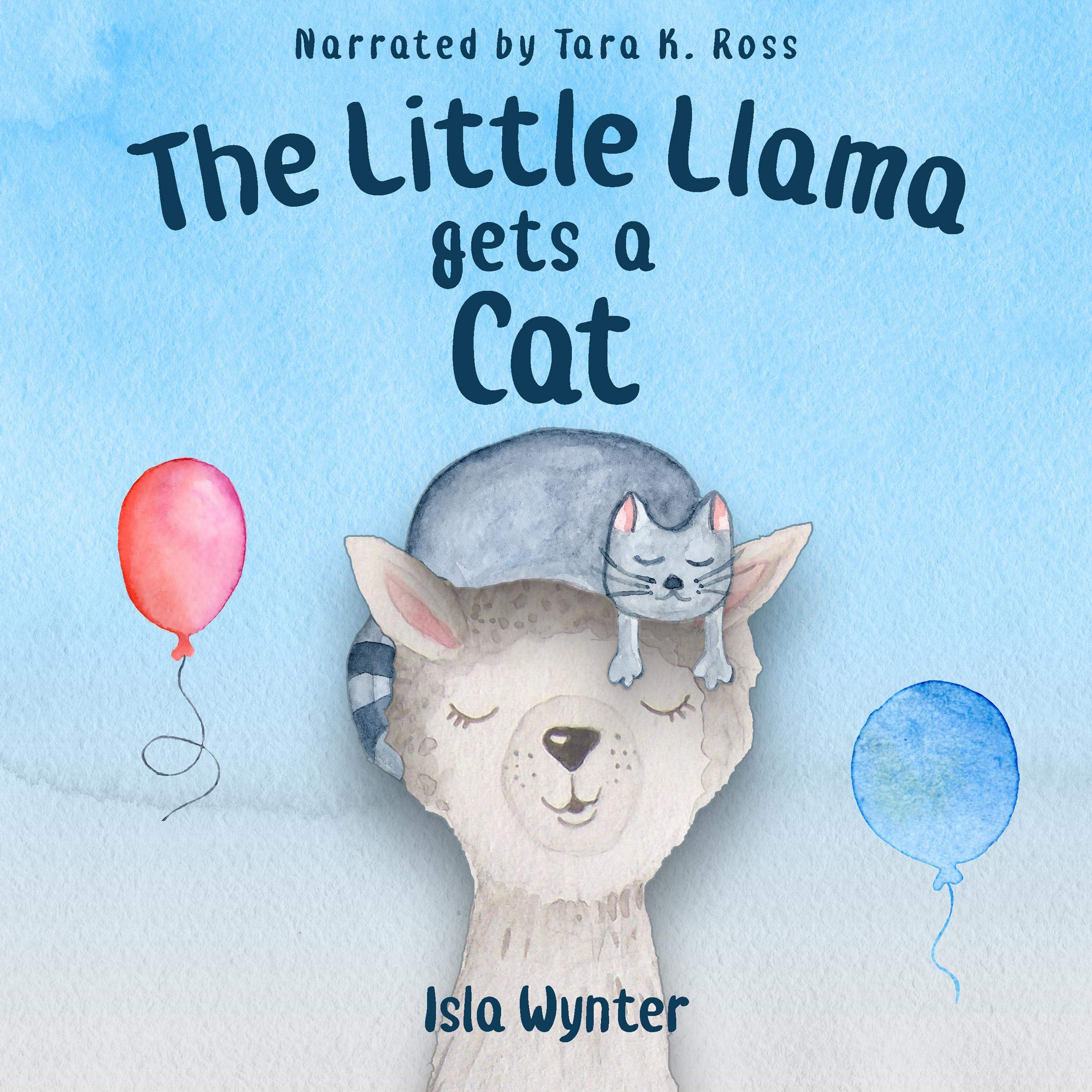Cover art for The Little Llama Gets a Cat