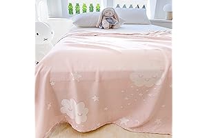 AmyHomie Toddler Cooling Summer Blanket, Cool Blanket for Boys and Girls