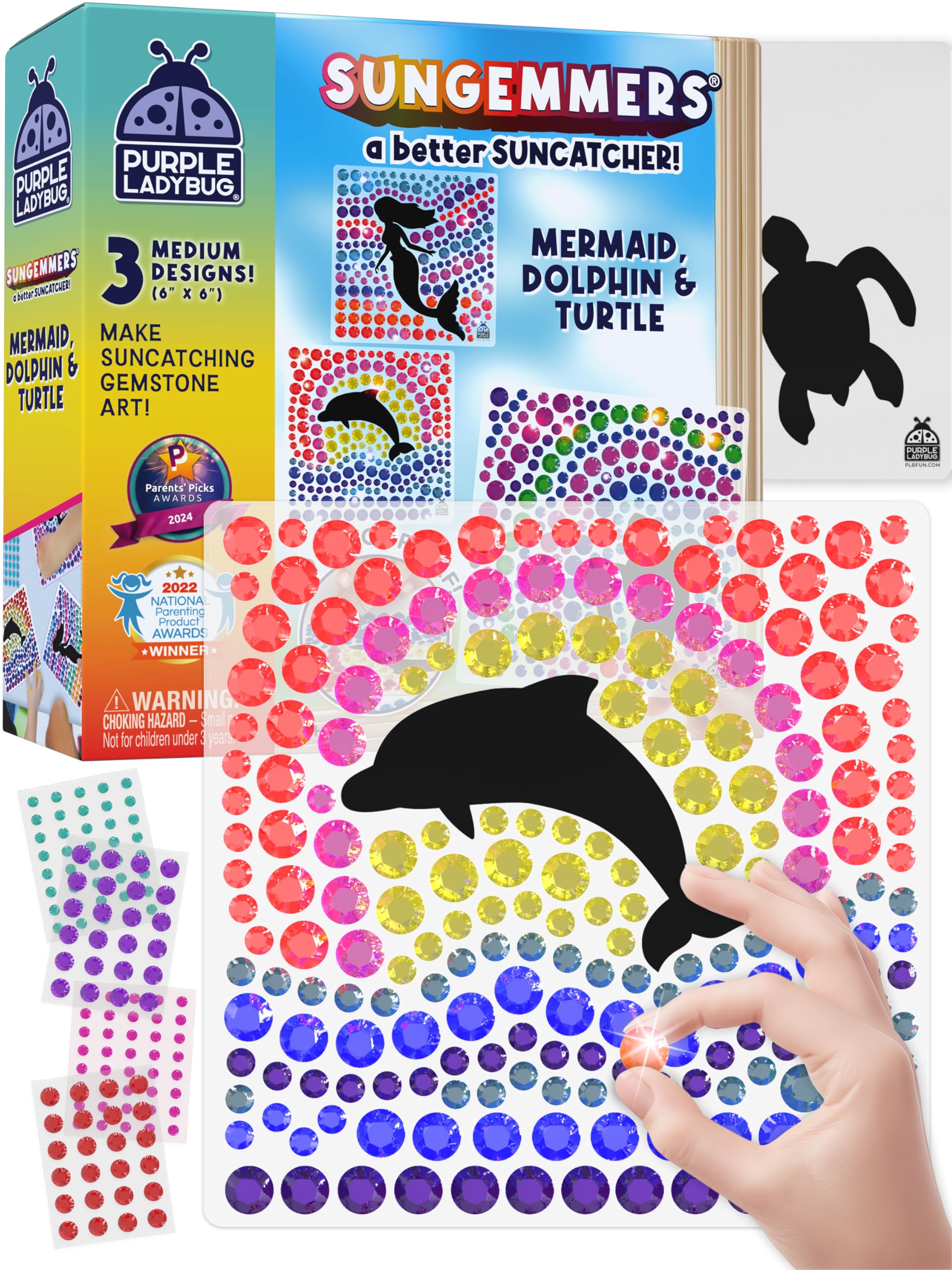 Amazon.com: SUNGEMMERS Gem Window Art Suncatcher Kit for Kids 6-8