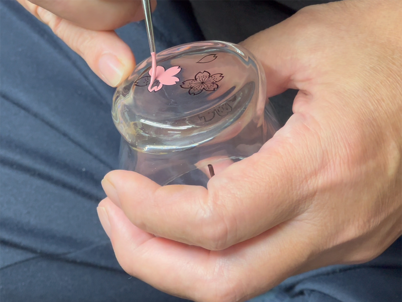 Amazon.co.jp: Kasyou Studio 華正工房 桜 ひねり型 盃 お猪口 華正