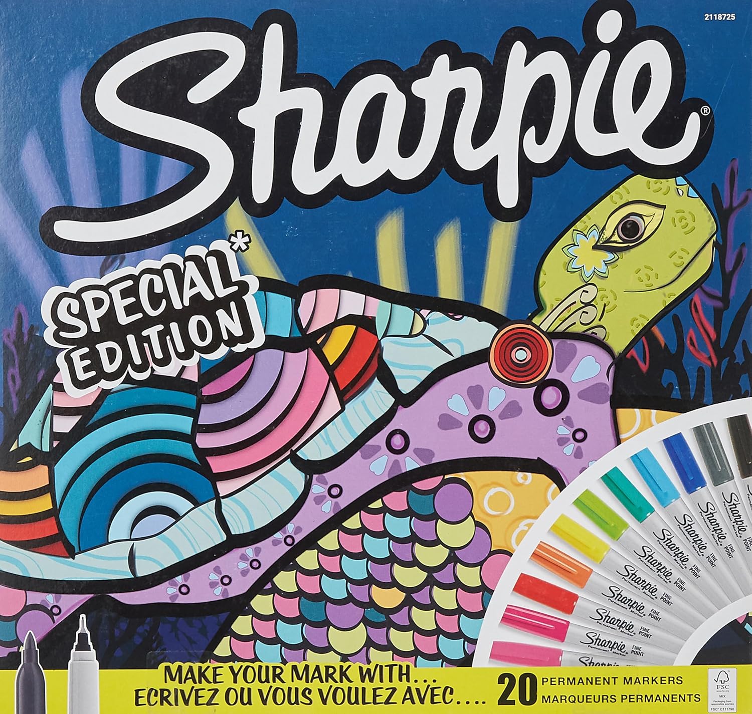 SHARPIE Special Edition, Pack of 20 : Amazon.co.uk: Stationery & Office ...