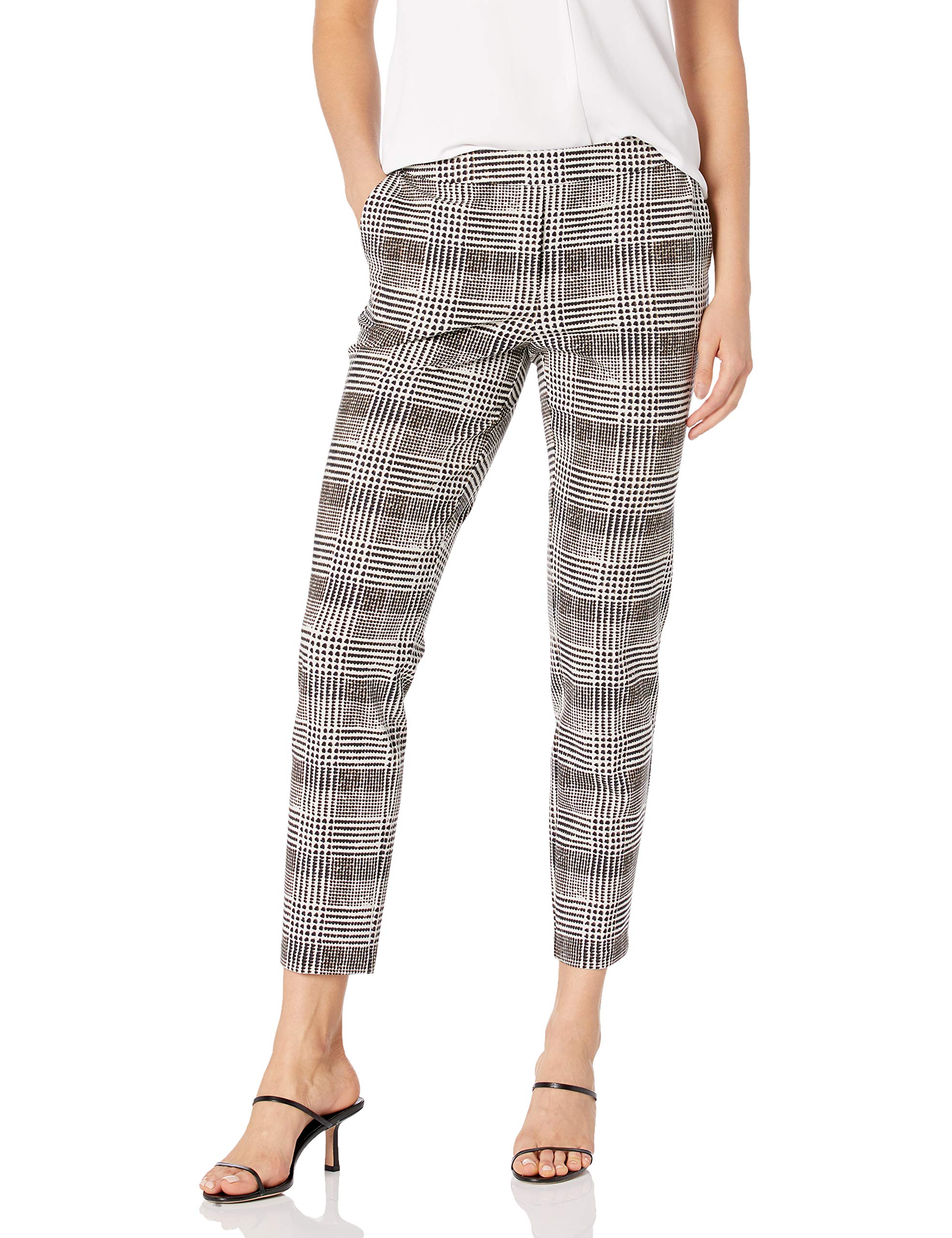 NIC ZOE Womens Modern Plaid Pant