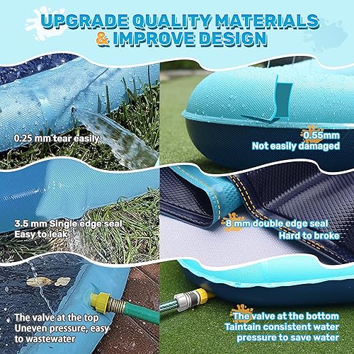 Miniatura 3 de Almohadilla de salpicaduras de 87 pulgadas para perros, rociador antideslizante para niños, almohadilla cuadrada para niños de 4 a 8 años,