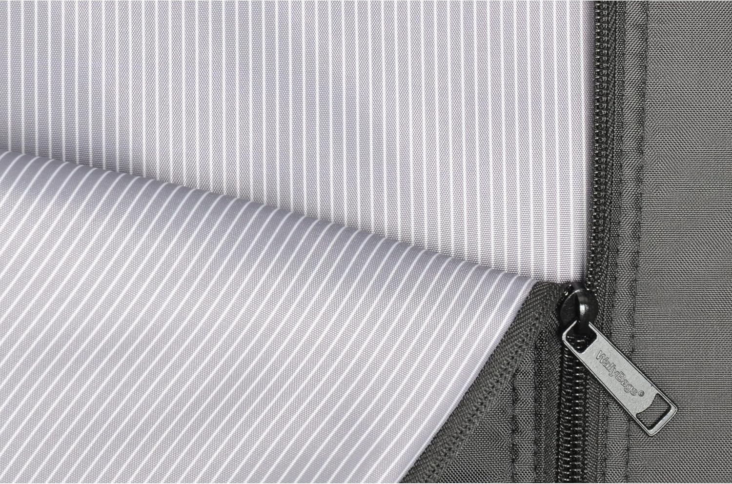 review WallyBags Garment Bag 60-inch Premium Tri-fold Travel Exterior Pocket
