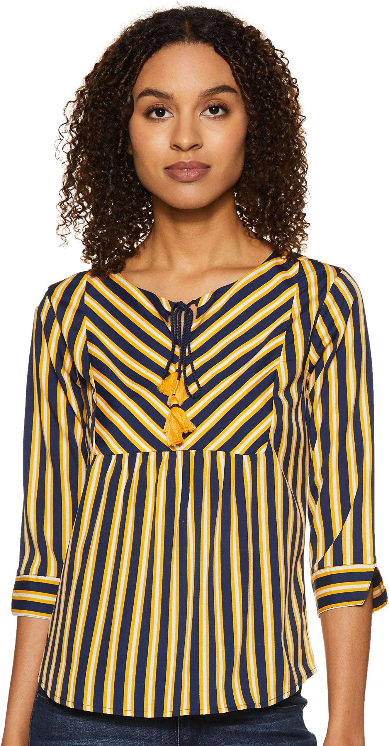 Women's Striped Regular fit Top