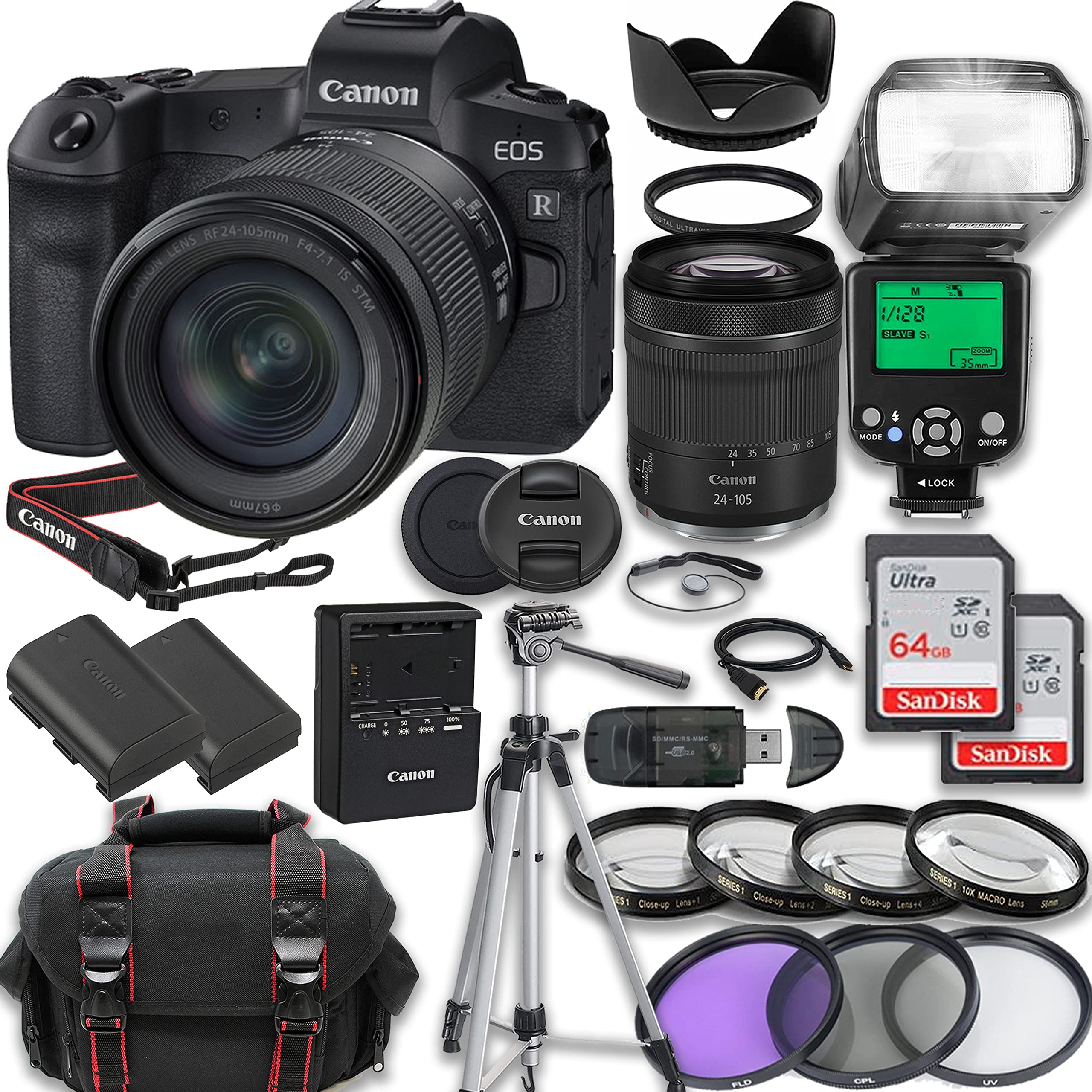 Amazon | Canon EOS R ミラーレスカメラ RF 24-105mm STMレンズ