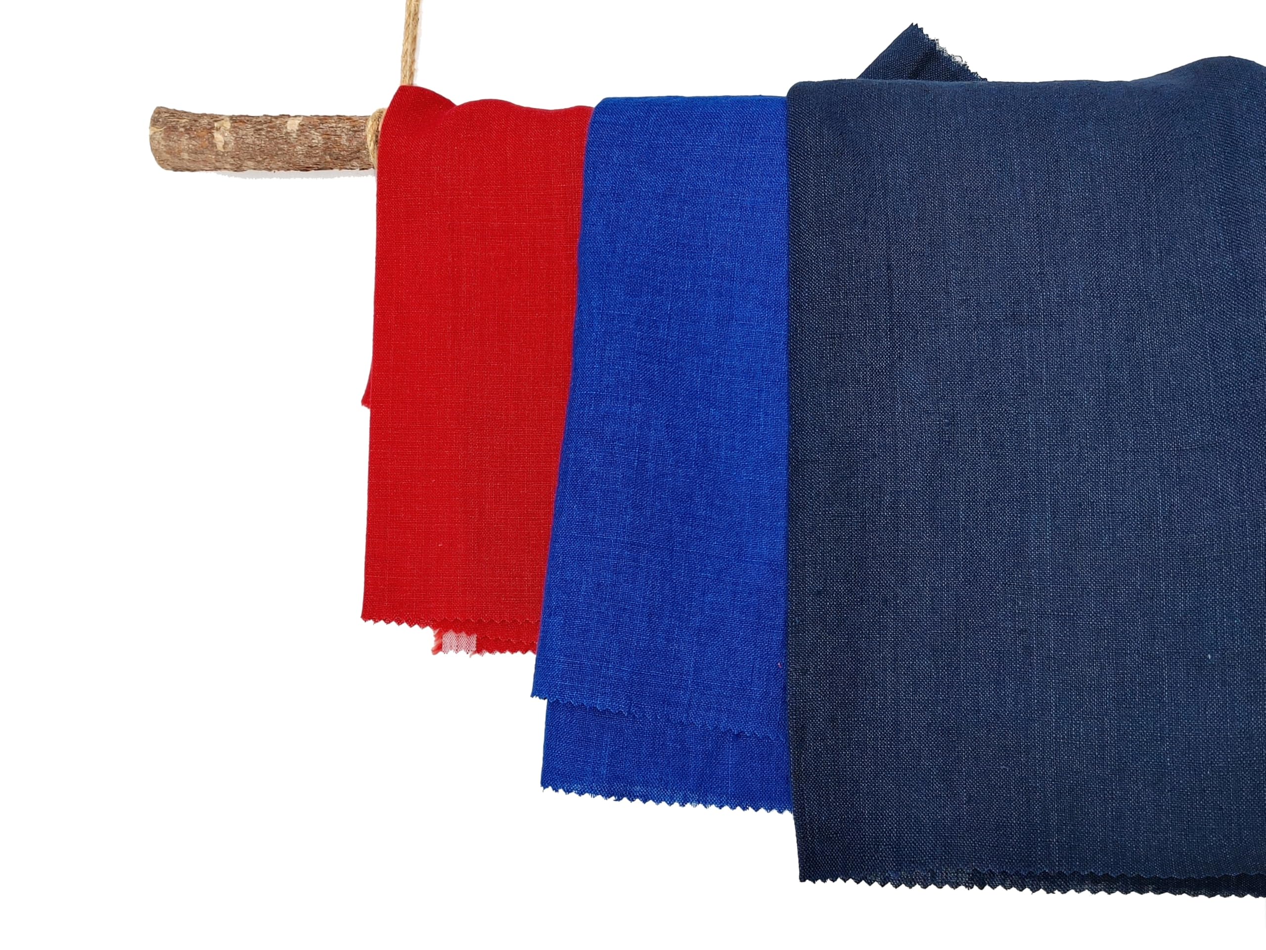 Amazon.com: Delave Vintage Dyed 100% Linen Fabric – Medium to