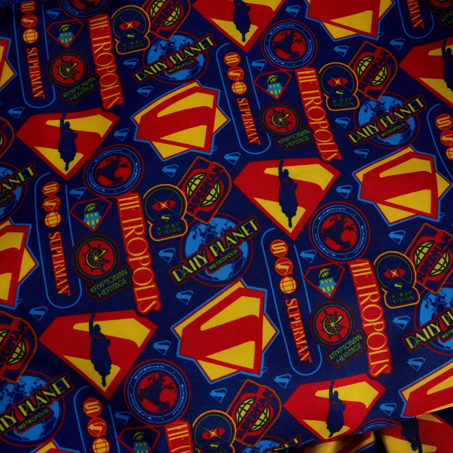 Loungefly DC Superman Nylon Full-Size Backpack
