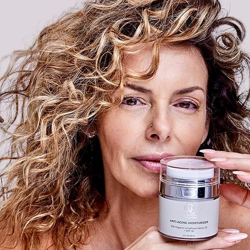 Miniatura 3 de RB Beauty - 2 bombas de humectante antienvejecimiento sin aire, aceite de semilla de cáñamo orgánico + antioxidantes + ácidos grasos esenciales