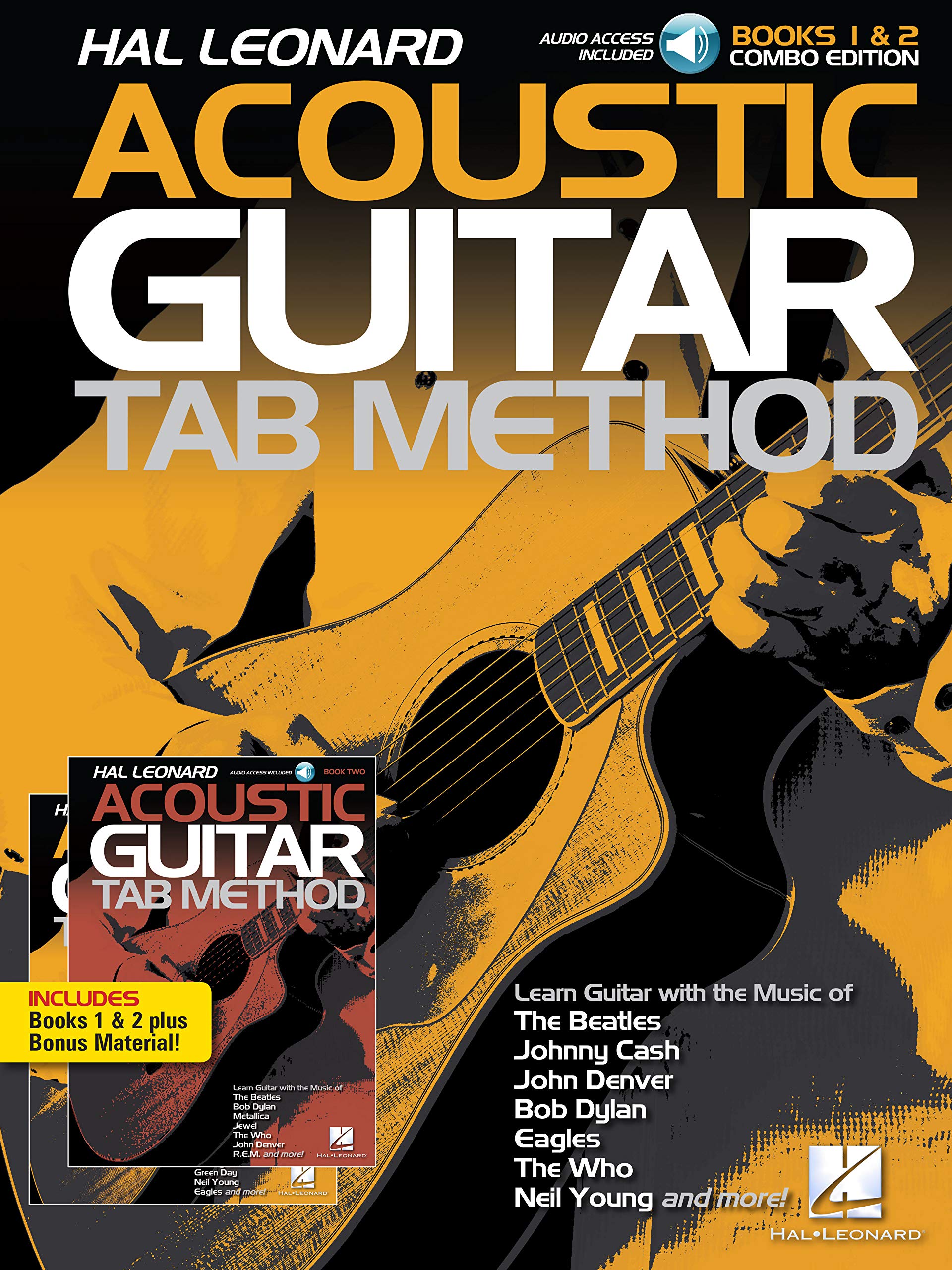 Guitar Tab Method Hal Leonard volume 1 et 2 pour maîtriser la guitare
