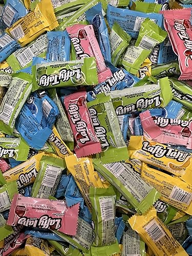 Miniatura 2 de Laffy Taffy - Mini barras masticables y sabrosas envueltas a granel, (1 libra) (surtidas)