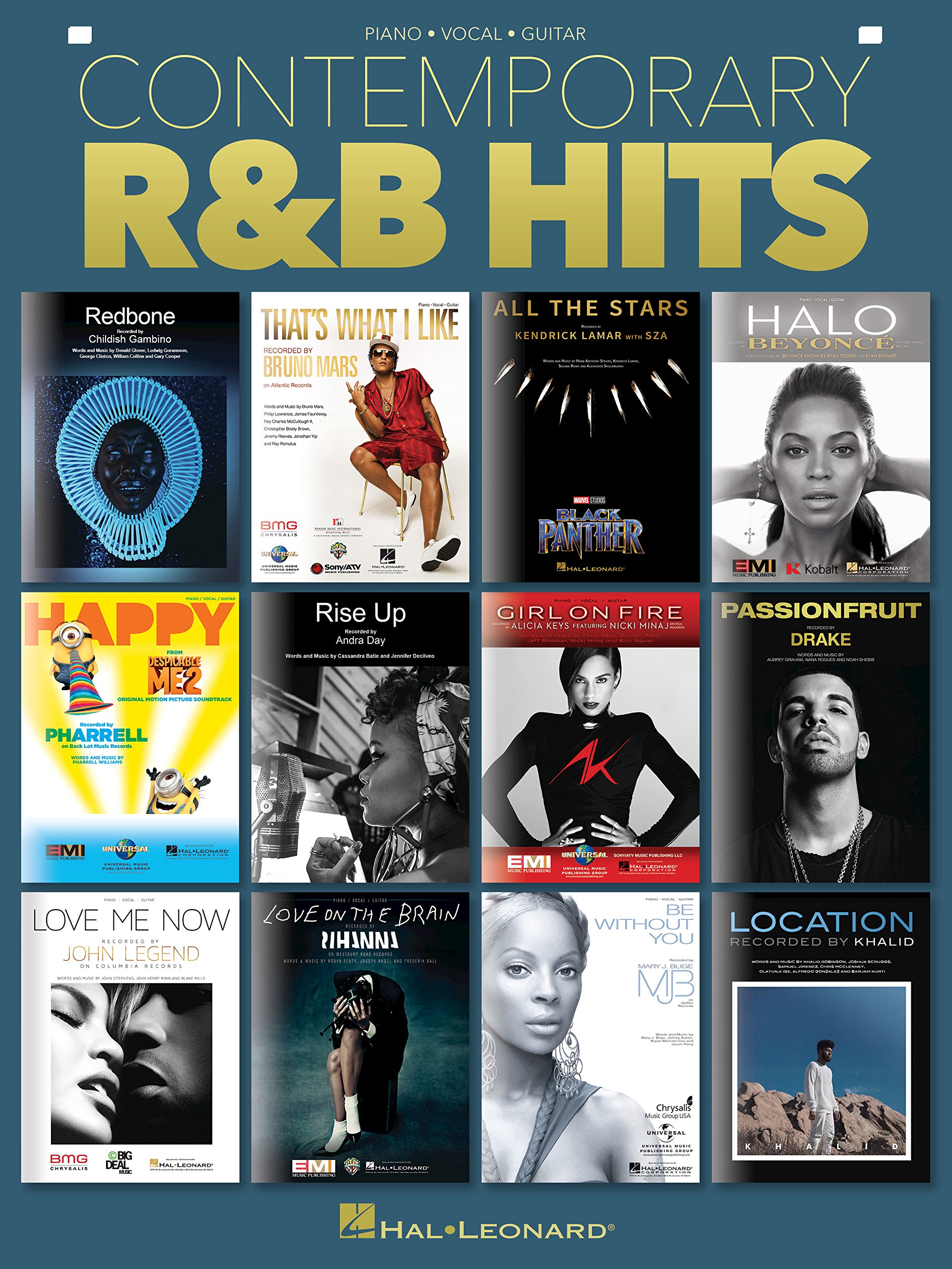 Contemporary R&B Hits apprenez les accords et les paroles des tubes