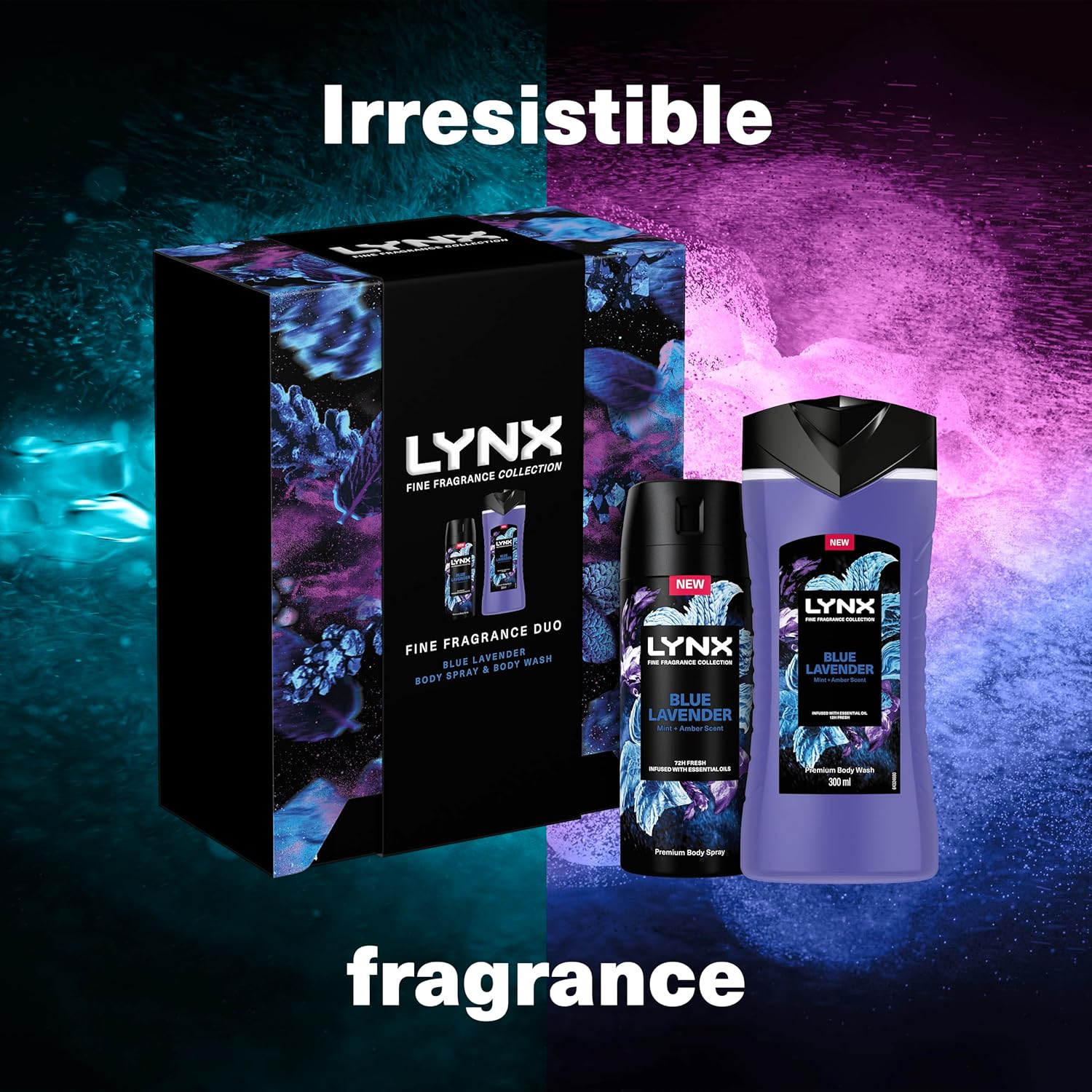 Lynx Blue Lavender Fine Fragrance Duo Gift Set with Togo Ubuy