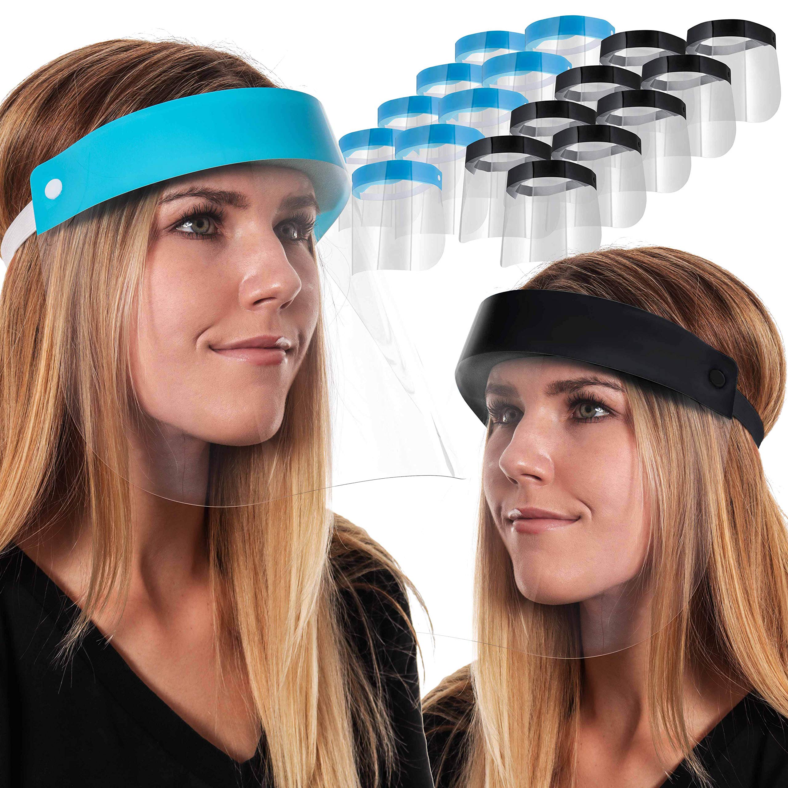 Safety Face Shields - Pack of 4 -12 Safety Face Shields - Pack of 4 -12