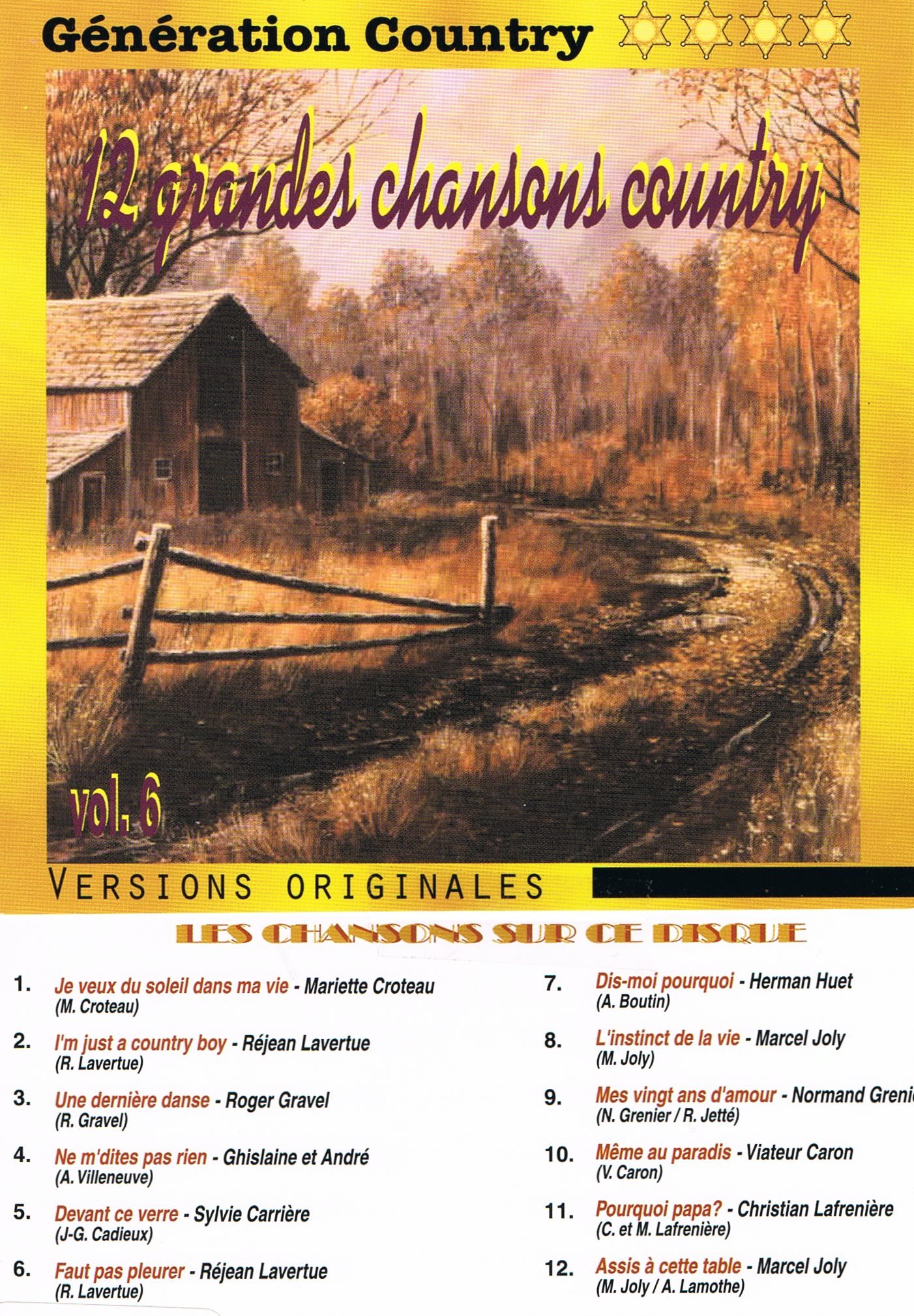 V6 Generation Country (Frn) [Audio CD]