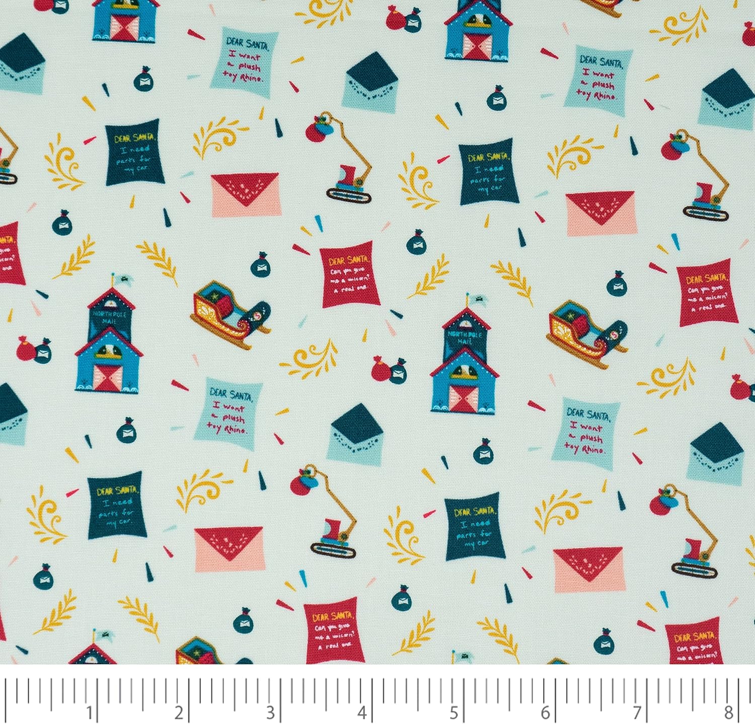 SINGER Print Fabric, 100% Cotton, Christmas NUTCRACKERS Light