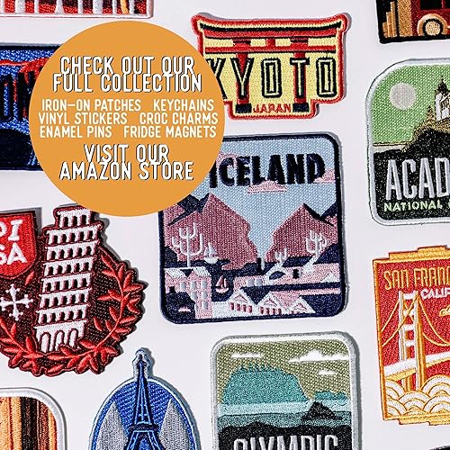 Miniatura 3 de Vagabond Heart Parche de Parque Nacional Mesa Verde - Recuerdo de Mesa Verde - Insignia de viaje para planchar