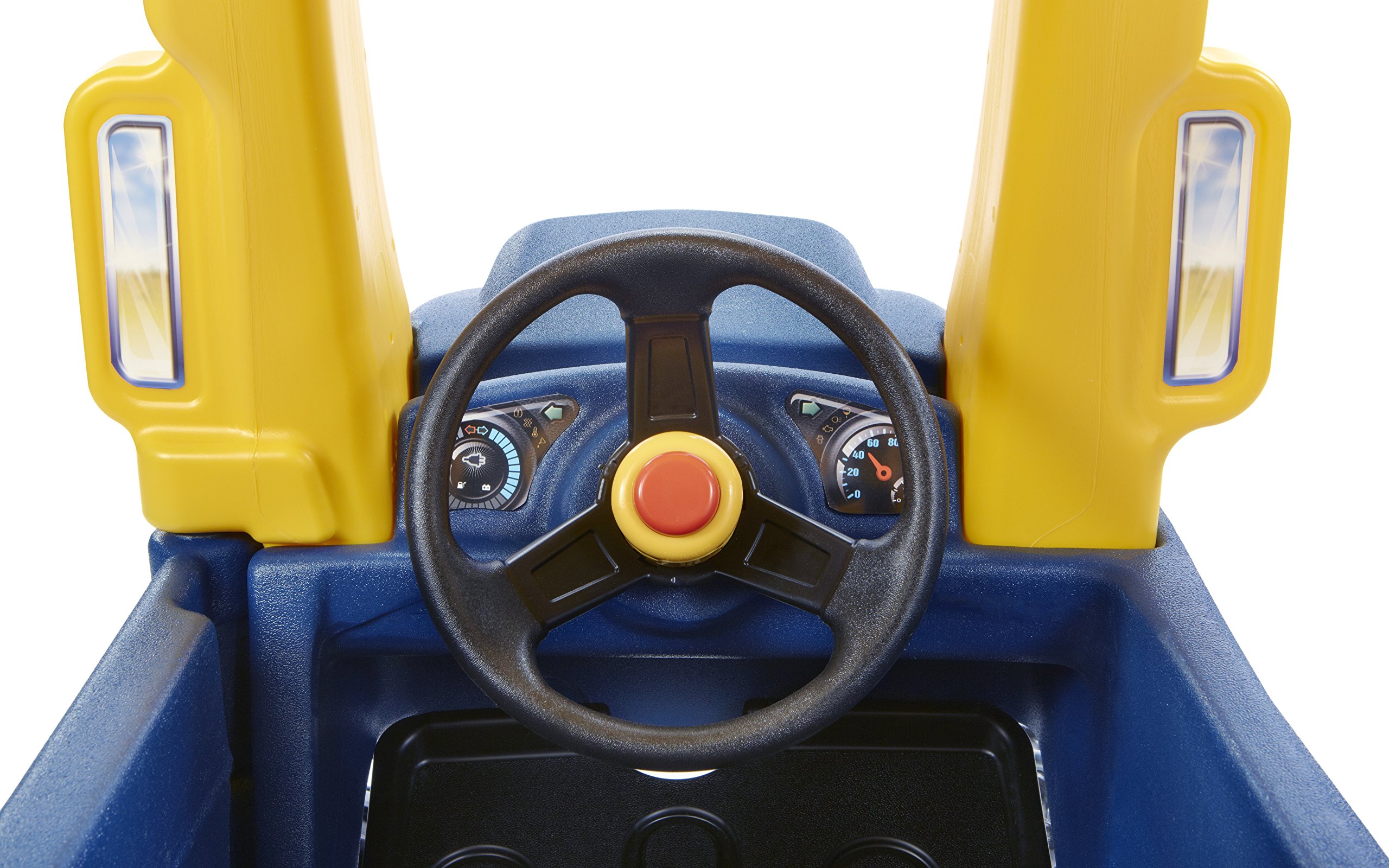 Little Tikes Cozy Truck - Camioncino con pianale rimovibile, camion giocattolo per bambini, con porta e clacson funzionanti, incoraggia il gioco creativo. Età 18 mesi - 5 anni