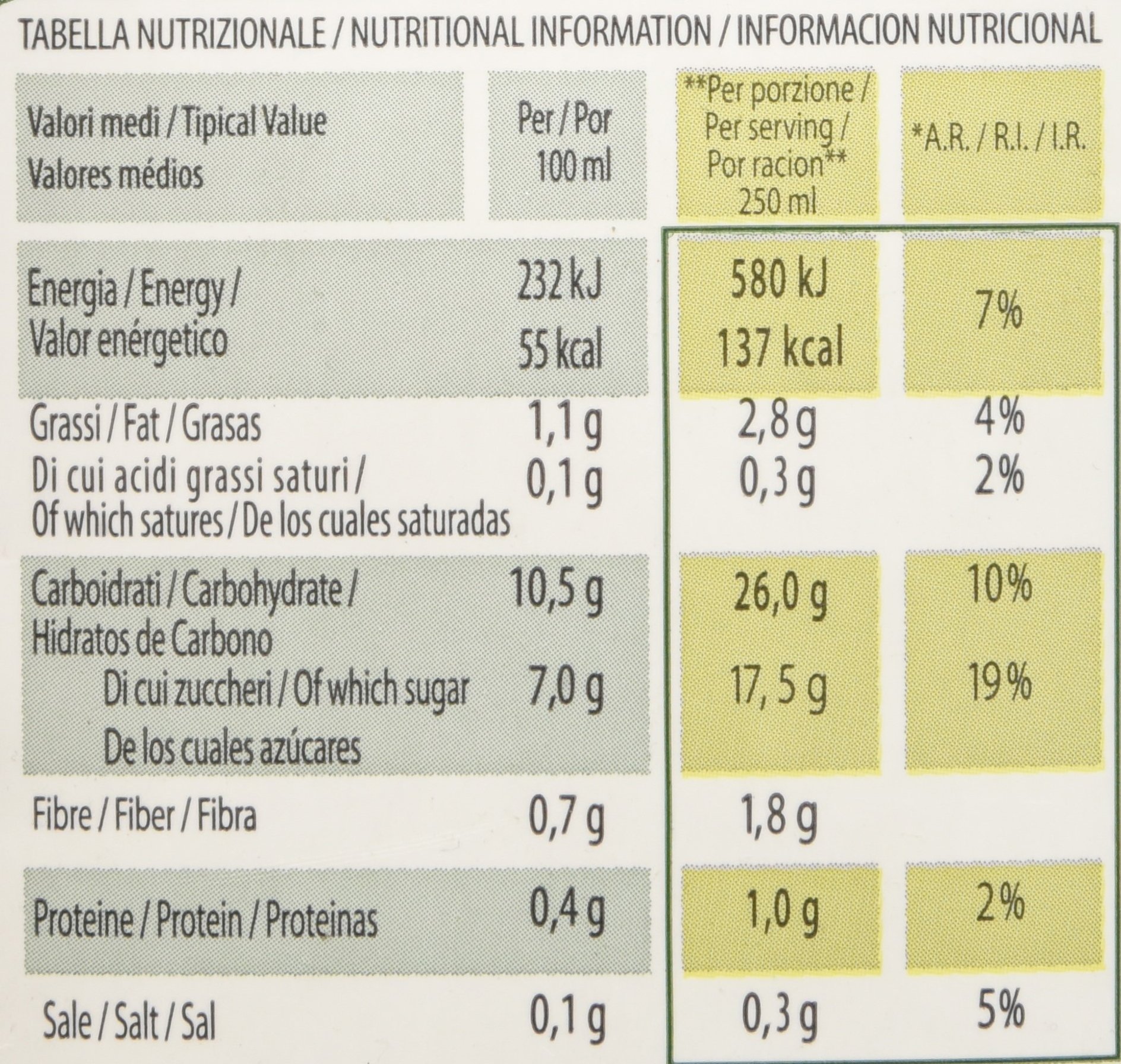 Vitariz Bevanda Di Riso Nature - 1000 gr