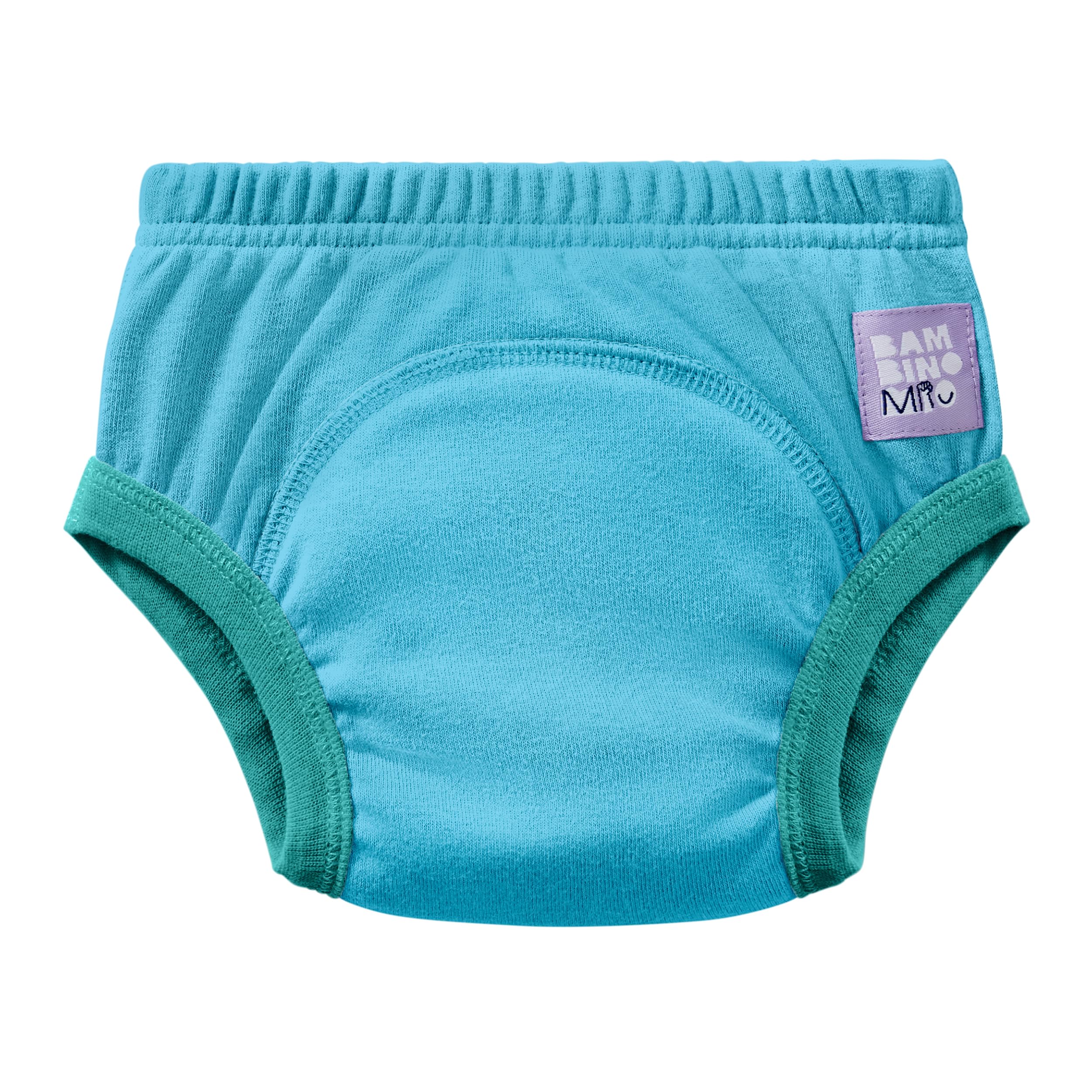 Bambino Mio Reusable Potty Training Pants for Boys and Girls - (Age 2-3 Years) Blue, Reusable Cotton Underwear for Toddlers