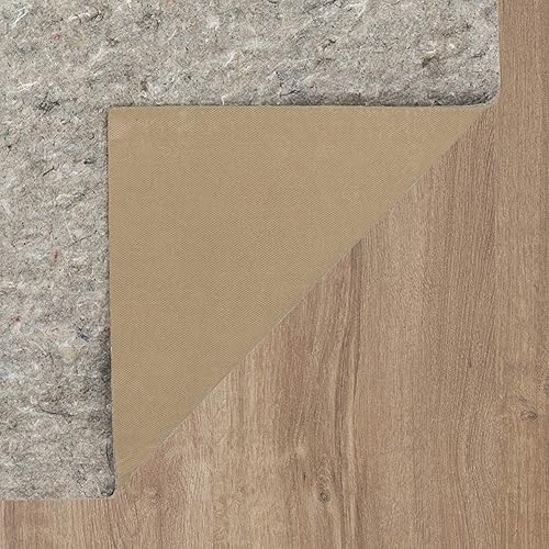 Miniatura 7 de Mohawk Home - Almohadilla para alfombra antideslizante con agarre de 12 x 15 pies, fieltro de doble superficie de 14 de grosor + agarre de goma,