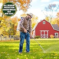 Vista 6 de Repelente de mole, 100 % aceite de castor, 32 onzas, concentrado