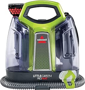 Bissell Little Green Proheat Portable Deep Cleaner/Spot Cleaner with self-Cleaning HydroRinse Tool for Carpet and Upholstery 2513B