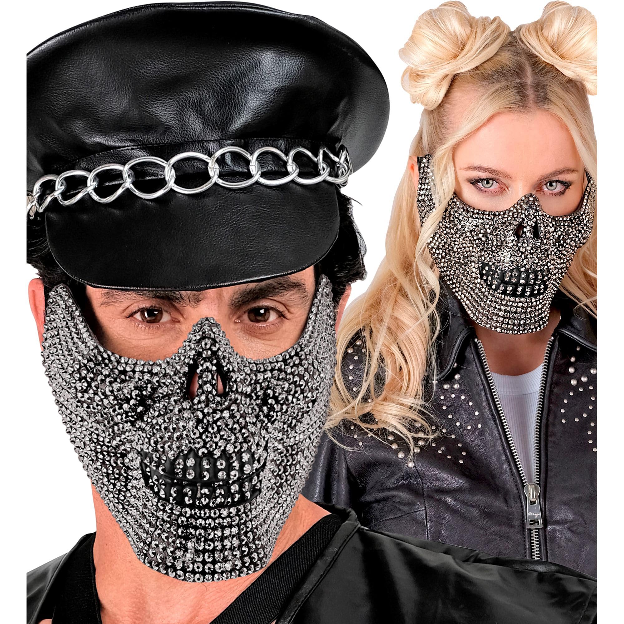 W WIDMANN MILANO Party Fashion 12008 mask, silver - Image 4