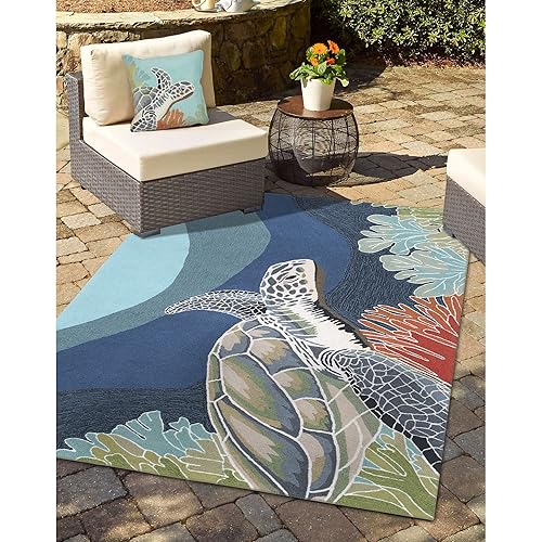 Frontporch 2257/04 Akumal Ocean Pillow, 18" x 18"