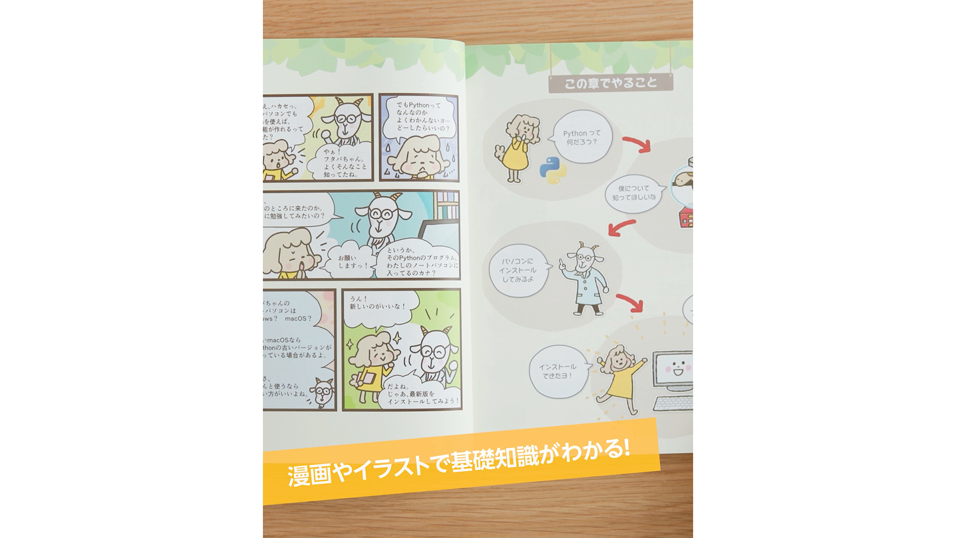 Python1年生 第2版 体験してわかる！会話でまなべる