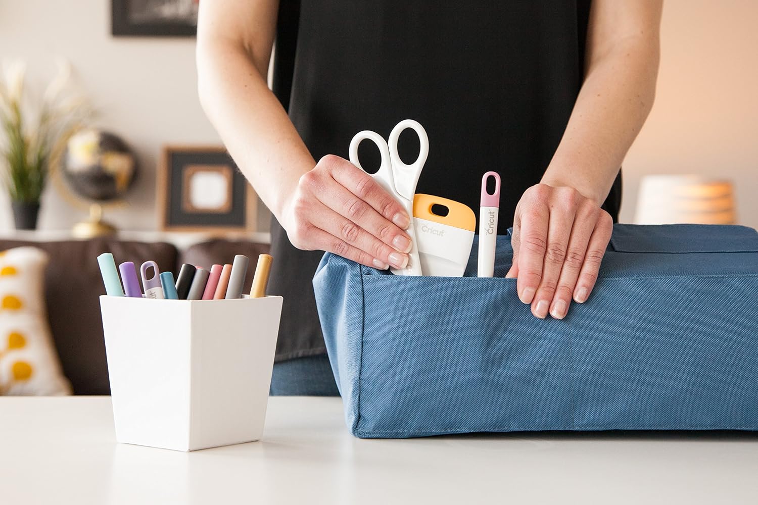 Cricut 2002846 Explore Carry Bag, Denim Blue