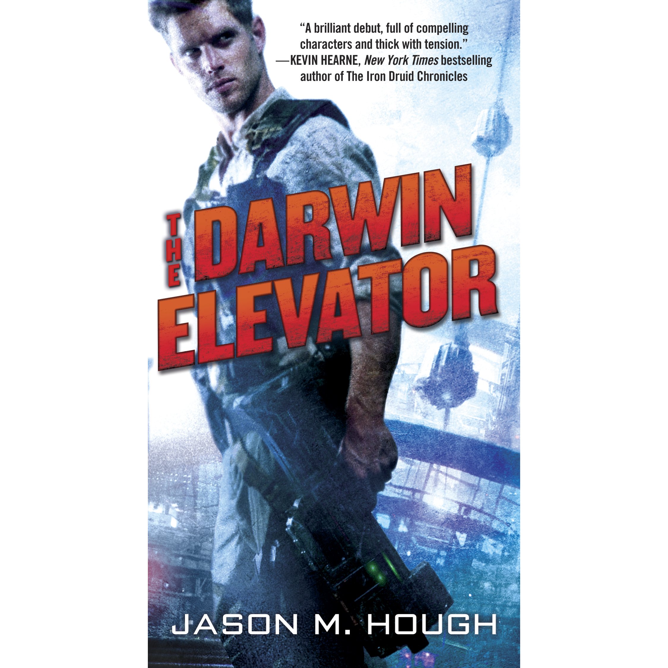 Cover art for The Darwin Elevator