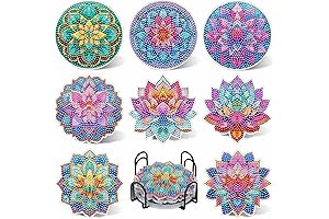 UPINS DIY Diamond Art Painting Coaster