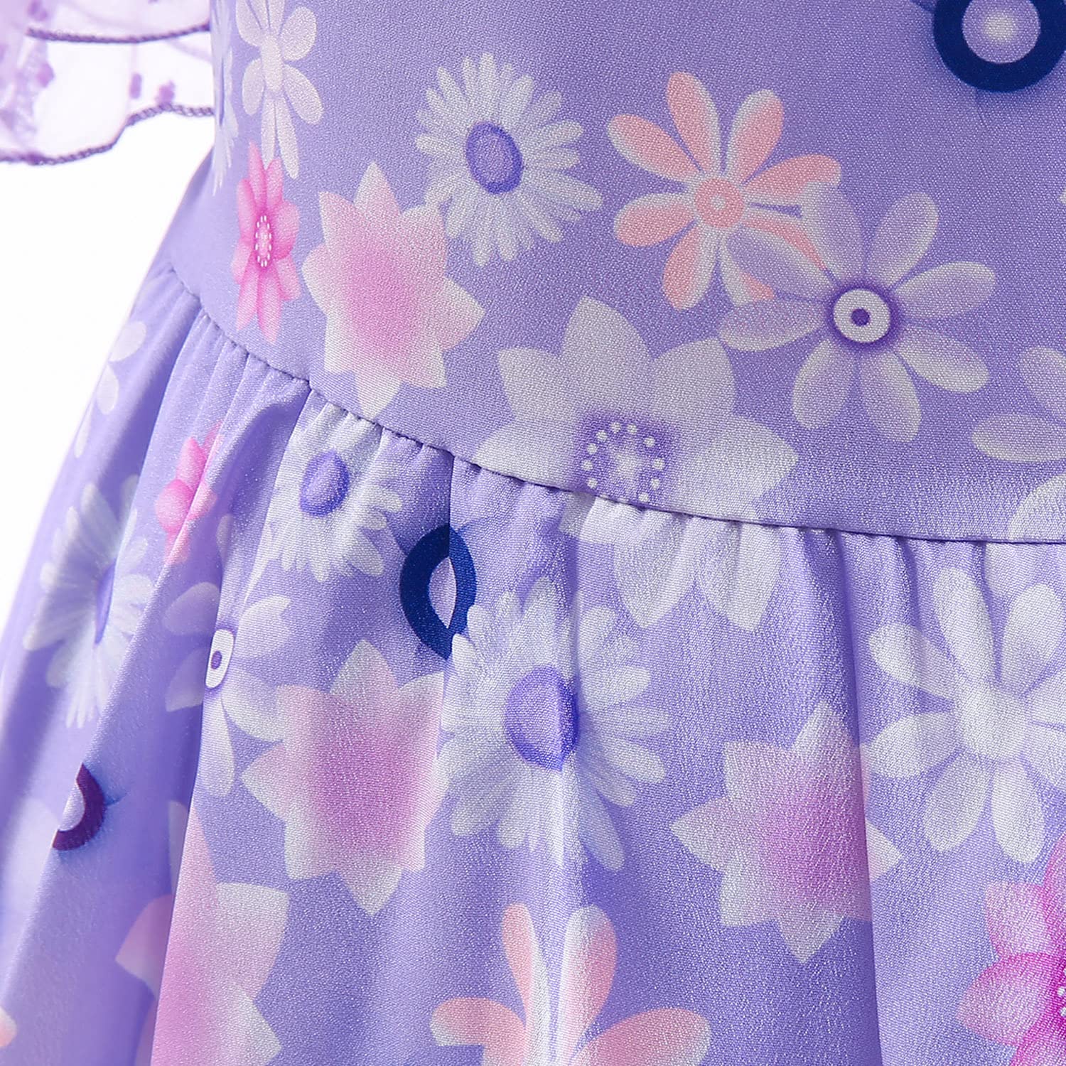 Sincere Party Costume da principessa per ragazze Deluxe con accessori