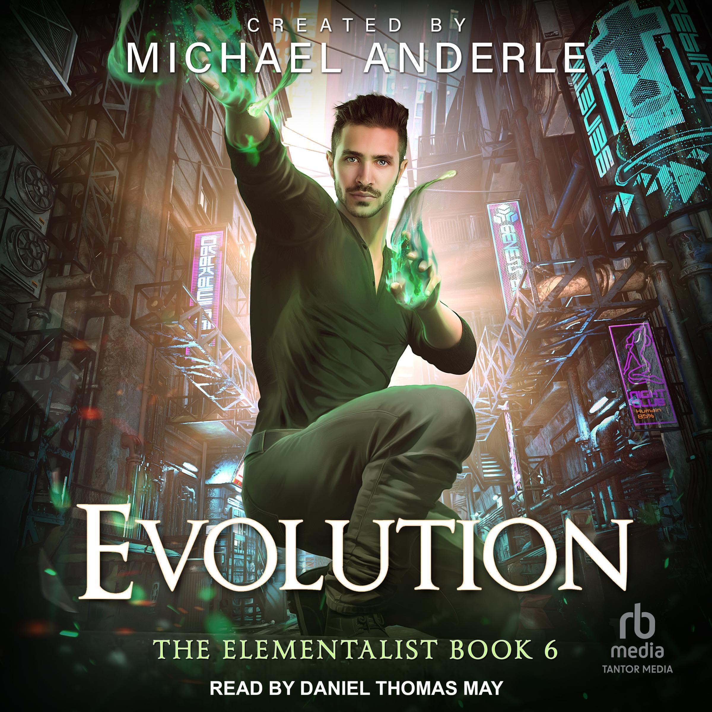 Cover art for Evolution: The Elementalist, Book 6